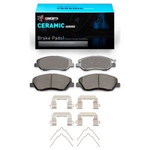 Hyundai Santa Fe XL Brake Pads - Front - R1 Concepts - Ceramic - `06-`19